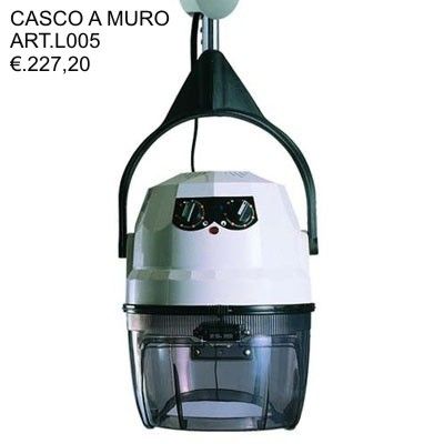 CASCO  ART.L005  €      2 PZ COMPLETO CON BRACCIO A MURO